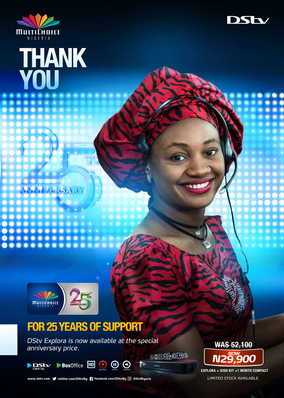 Our 'thank you' to everyone - DStv Explora
