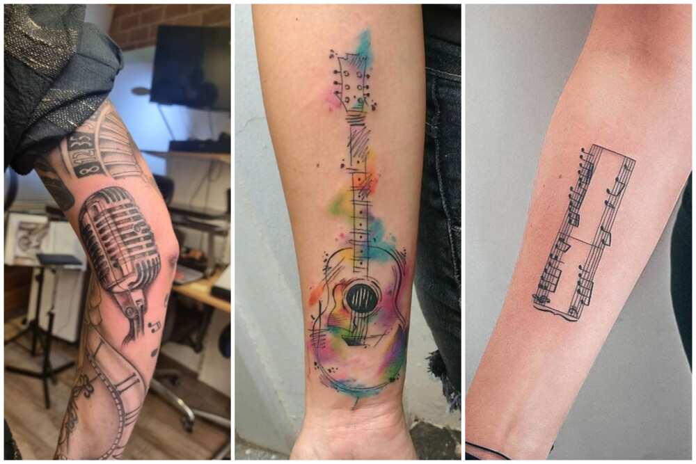 Music tattoos