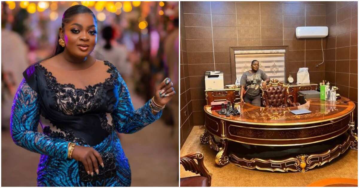 See the tastefully lavish office actress Eniola Badmus showed off in new photo