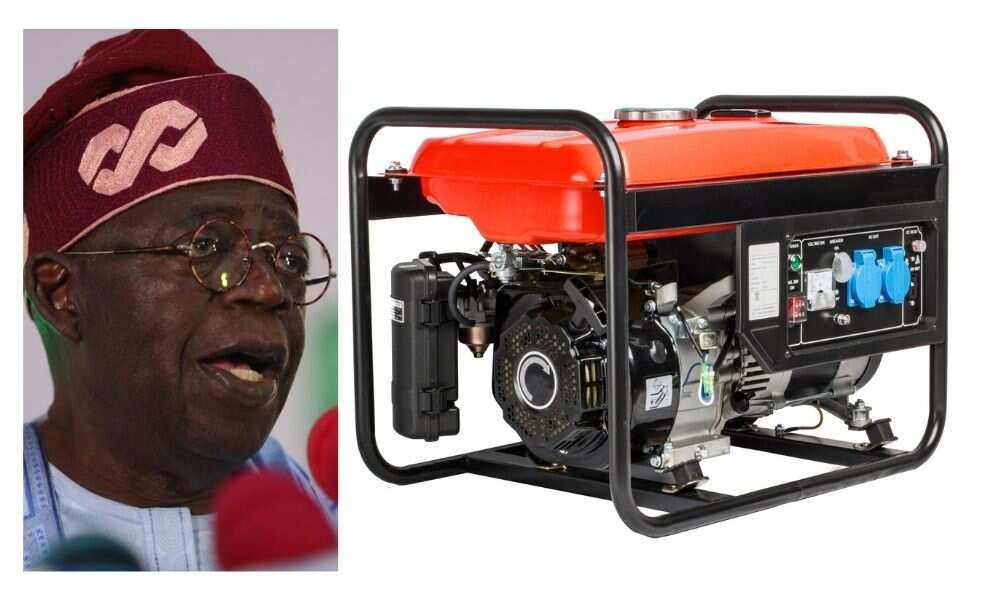 Tinubu, low tag fuel, generator