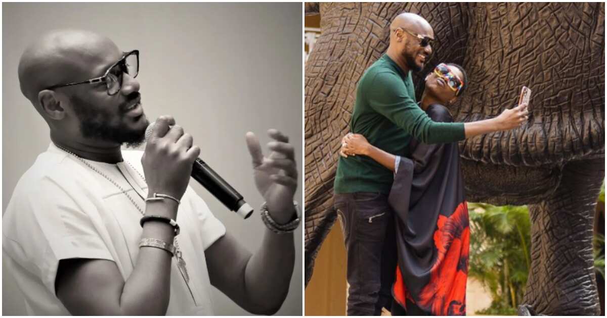 See the funny skit 2baba used to celebrate Annie Idibia on her birthday