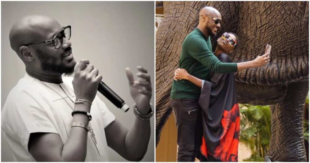 Photos of veteran singer 2baba and his wife Annie Idibia