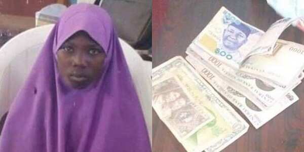 Zainab, a hawker in Gombe State Nigeria is receiving attention for her honesty after she returned Dollar and Japanese Yen she found