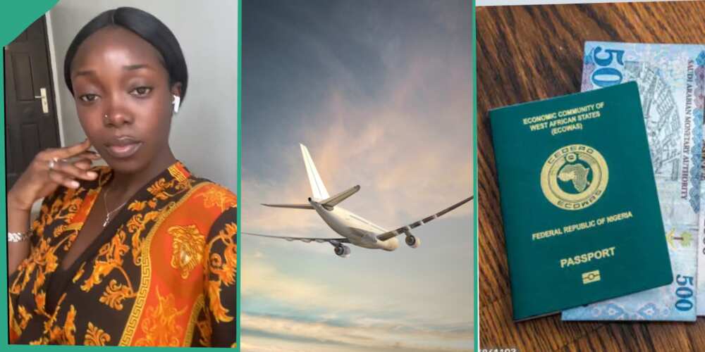 Lady discovers an error on her UK visa. Lady discovers an error on her UK visa.