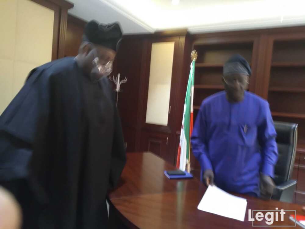 Dele Momodu meets PDP chairman in Abuja. Dele Momodu meets PDP chairman in Abuja.