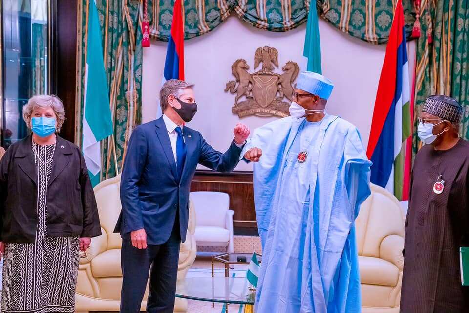 Buhari and Blinken Buhari and Blinken