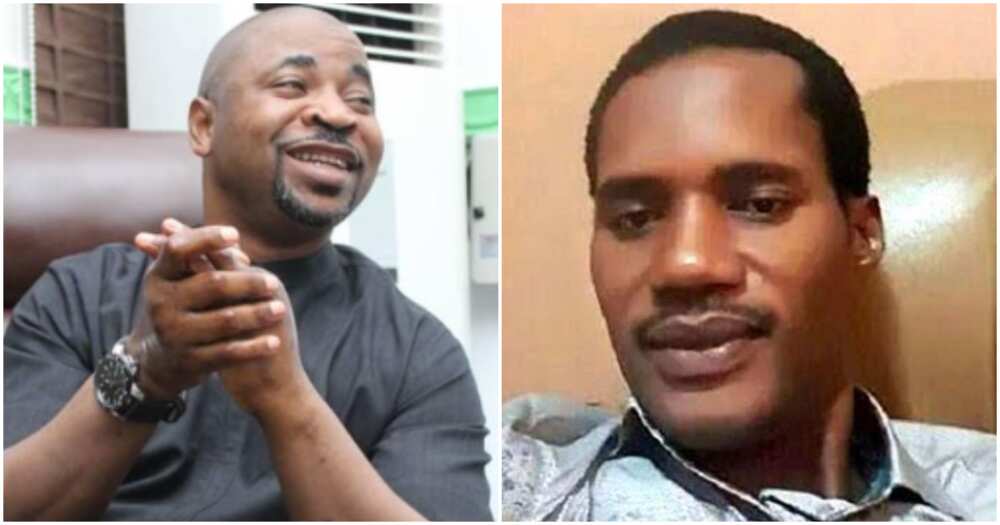 MC Oluomo gives Seun Egbegbe job after release from prison.