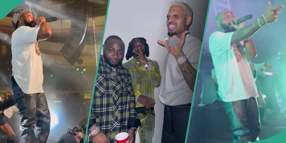 Video of Davido's performance at the Grammy's Weekend concert goes viral
