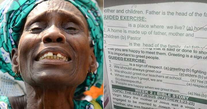 Widow cries out after seeing daughter's assignment book