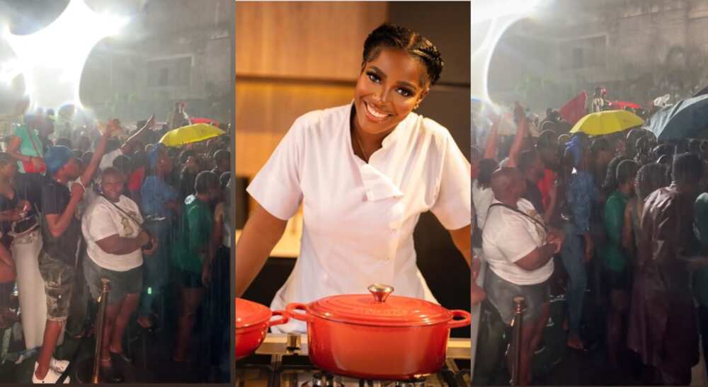 Photos of a Nigerian chef, Hilda Baci.