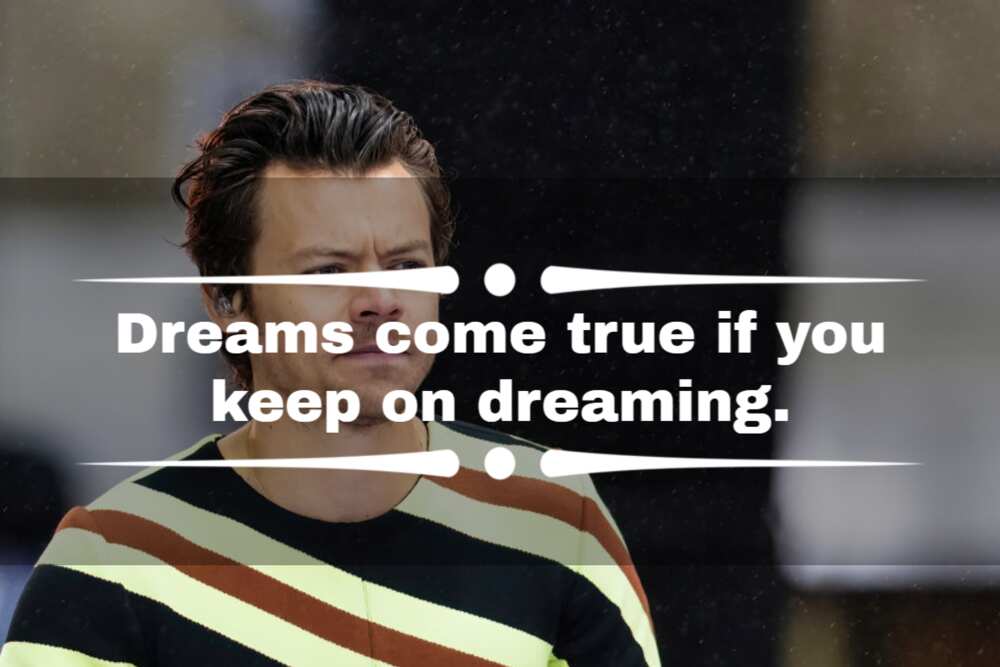Harry Styles yearbook quotes