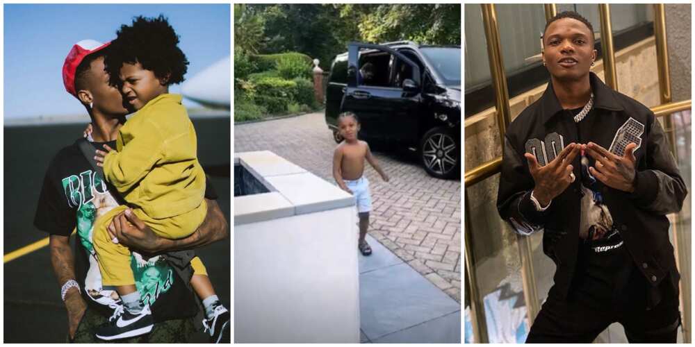 Wizkid's son Zion secures the bag with UK clothing line