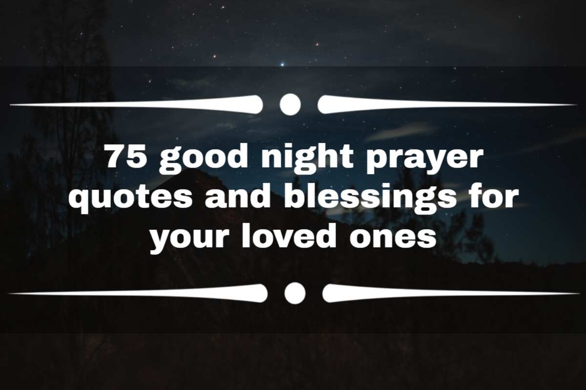 good night prayer quotes