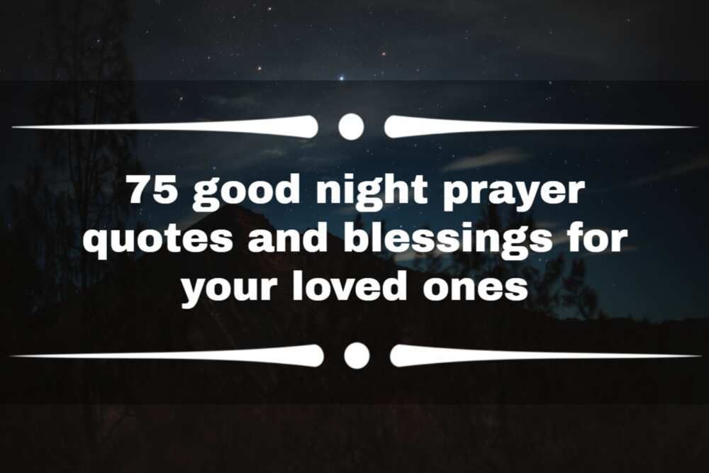 Good night prayer quotes for loved ones