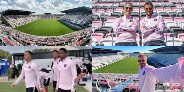 Inter Miami hold training at new £50m complex ahead of MLS ...