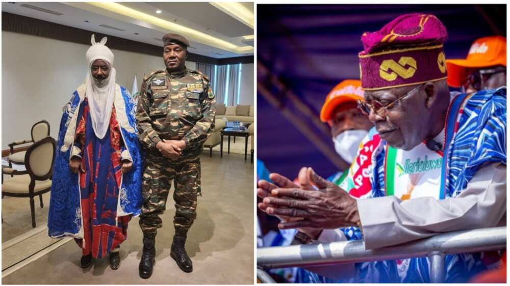 President Bola Tinubu/Muhammadu Sanusi/Niger Republic/ECOWAS President Bola Tinubu/Muhammadu Sanusi/Niger Republic/ECOWAS