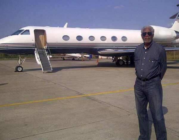Morgan Freeman owns several aircraft