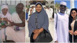 Mercy Aigbe sparks reactions as she reveals what she learnt in Mecca, shares video of herself with husband