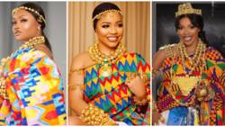 Repping Ghana in colours: 6 times Big Brother stars dazzled in kente ensembles
