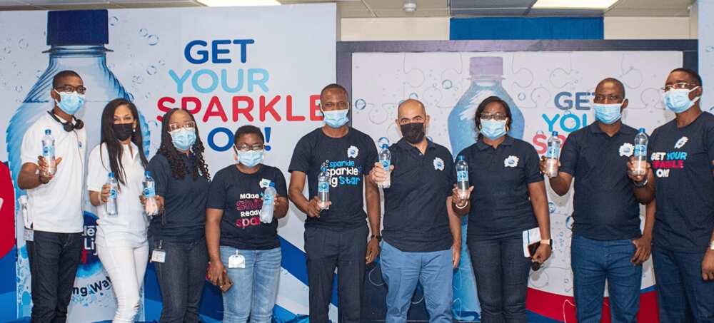 BanOpal Clothes Nestlé for the Launch of Pure Life Sparkling Water