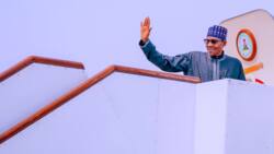 BREAKING: President Buhari returns to Nigeria after meeting dentist in UK