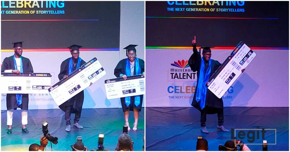 Photos from the Multichoice Talent factory graduation ceremony