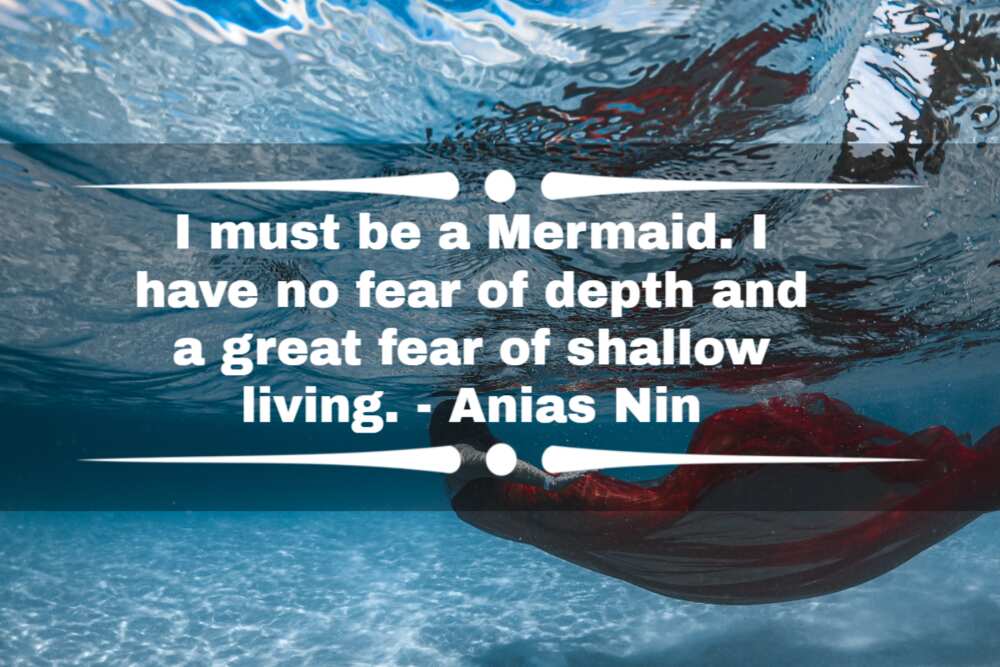 Deep mermaid quotes