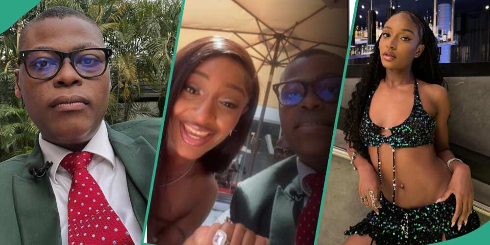 Clips of Rufai Oseni and Ayra Starr surface online