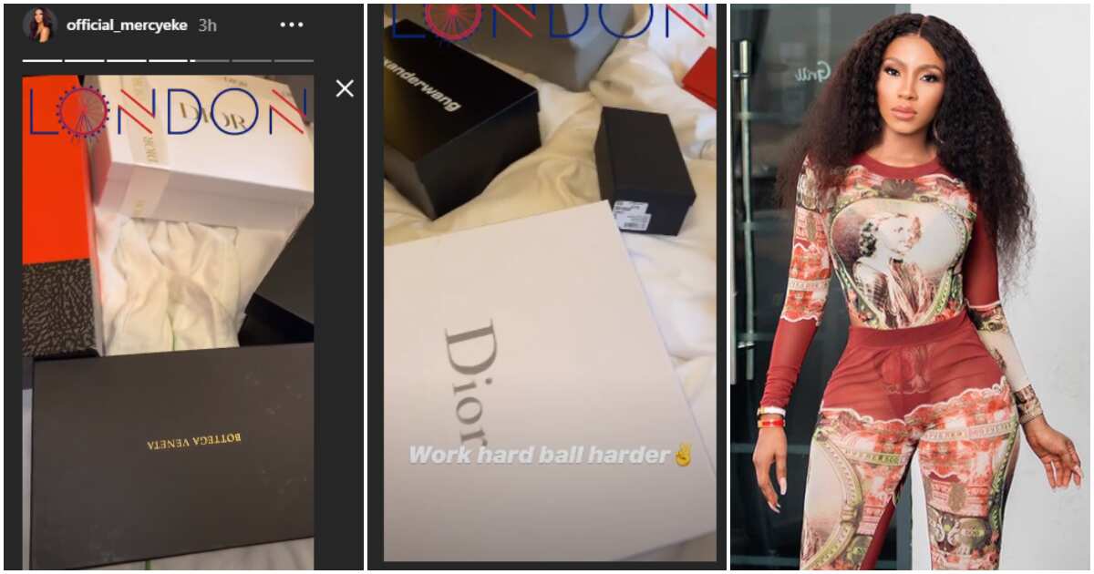 BBNaija star Mercy Eke shows off London shopping bags Legit.ng - 1200 x 630 jpeg 117kB