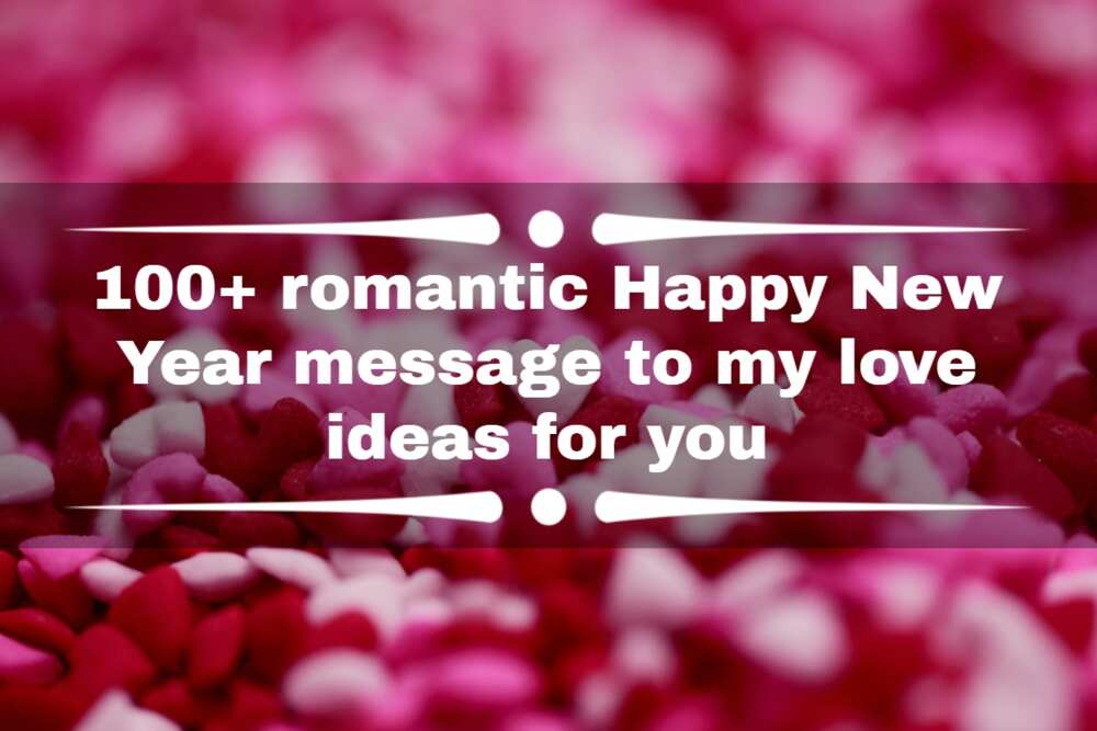 New Year message to my love