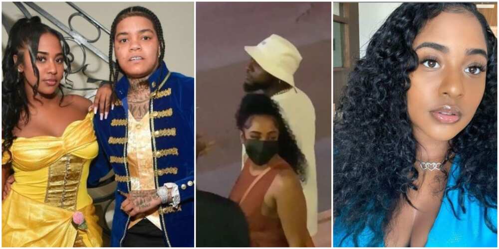Rapper Young M.A finally reacts to video of her ex-girlfriend with Davido