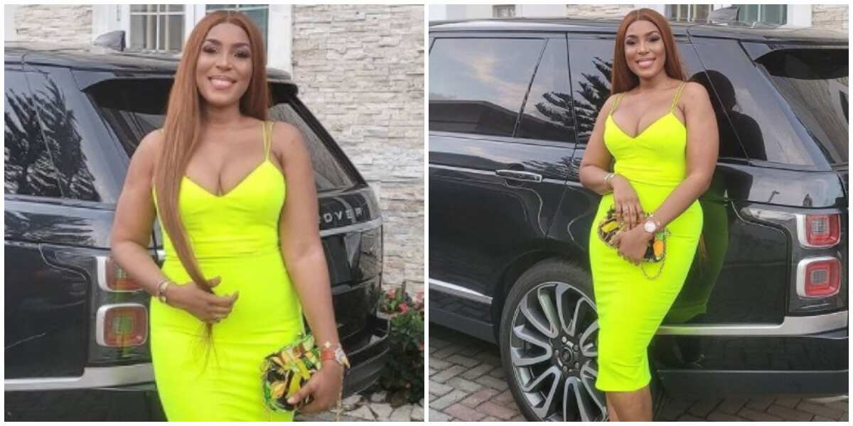 Linda Ikeji Marks Birthday in Neon Gorgeous Designer Ensemble Worth N1 ...