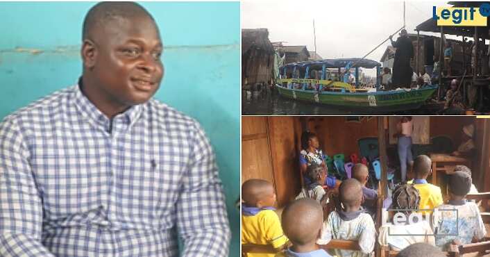 Man opens free school, free boat, Makoko