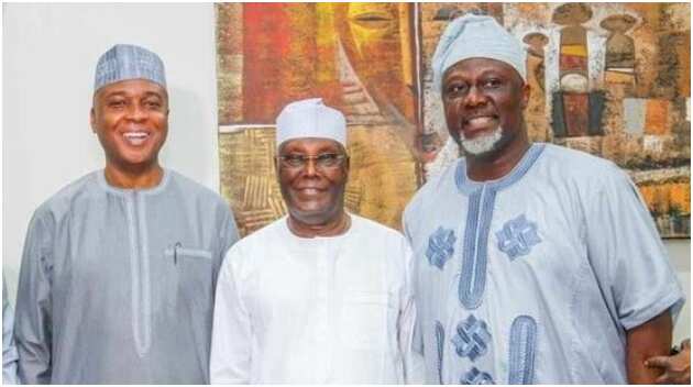 Saraki, Atiku, Melaye