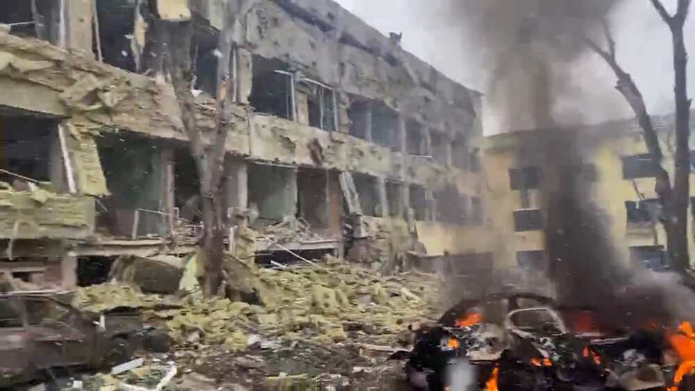 Russia bombs children, maternal hospital in Ukraine
