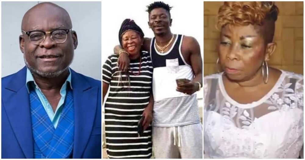 Shatta Wale's mother and Kofi Adjorlolo