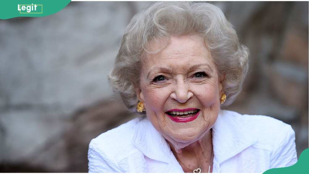 How much money did Betty White have?