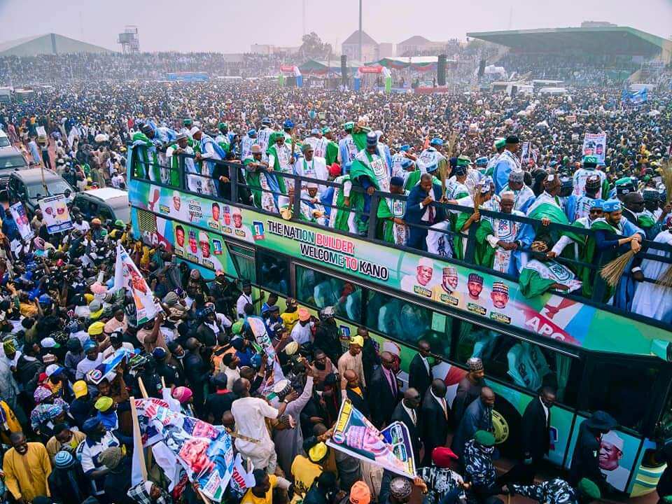 Taron APC a Kano. Taron APC a Kano.