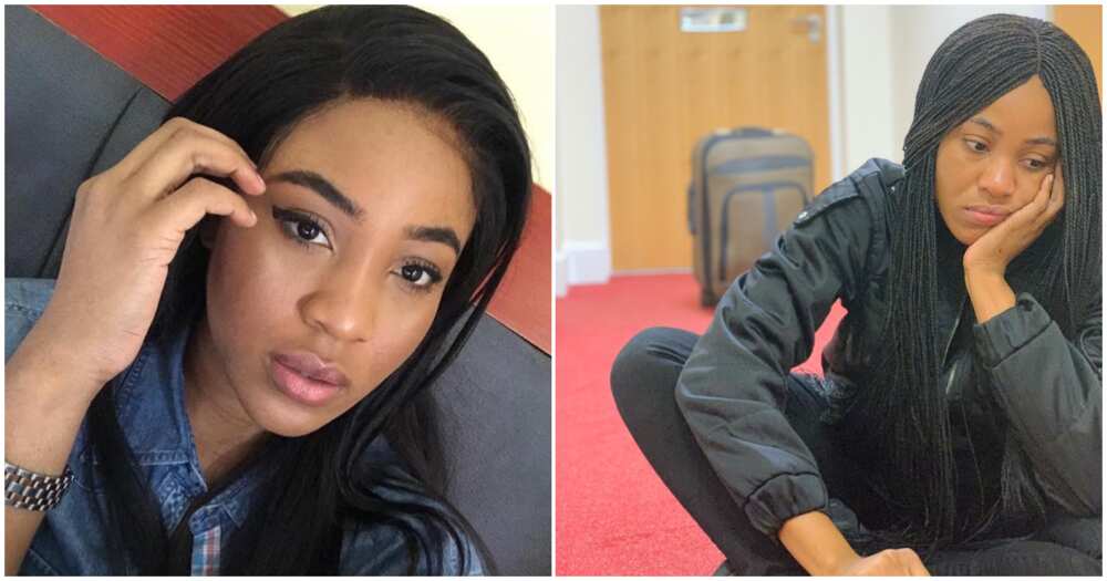 BBNaija Erica makes first public appearance on social media after disqualification (photos)