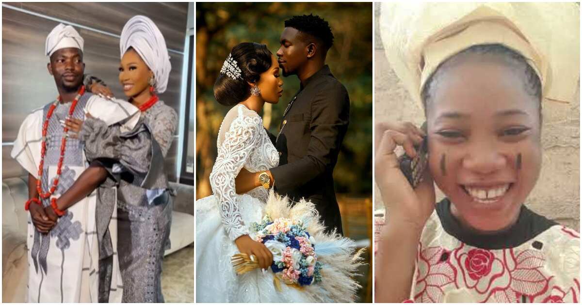 See the cute wedding pics and video of actress Lizzy Jay and Baba Alariya that has left many talking