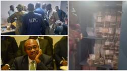 Bidiyon Yadda ICPC Ta Farmaki Banki, Ta Bankado Sabbin Naira Boye a Durowa