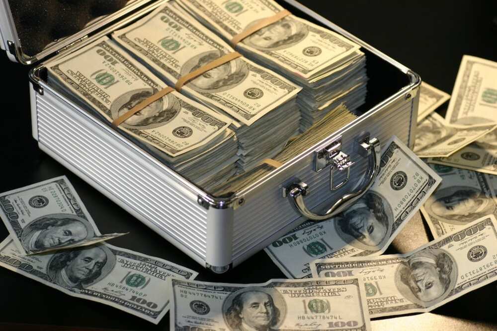 characteristics of money in a silver box