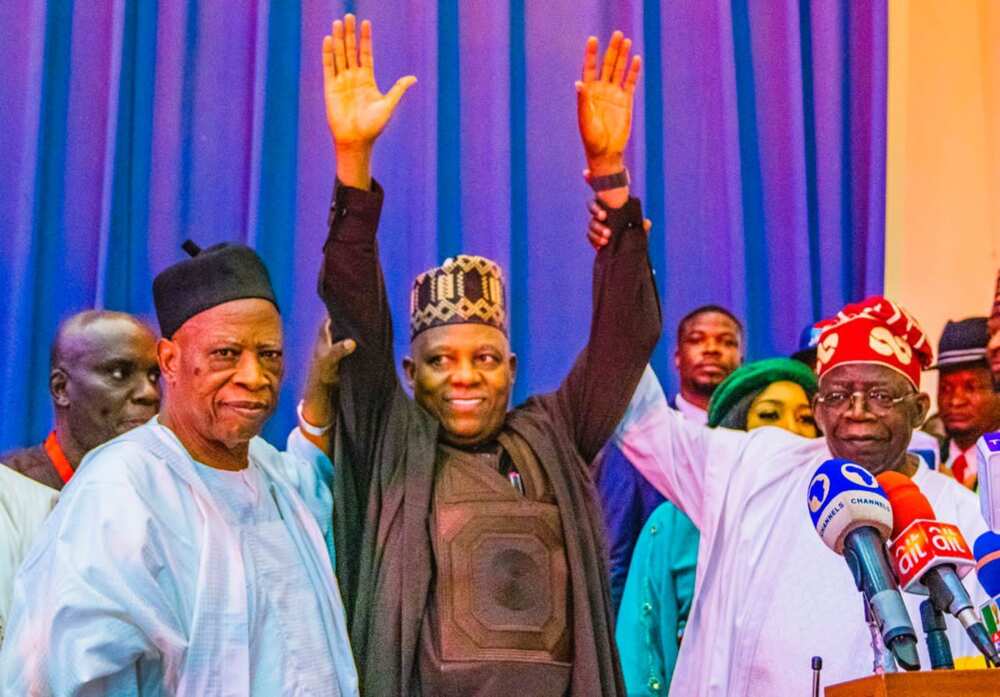 Tinubu, Shettima, Adamu