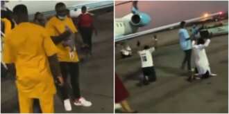 Video Shows Passengers Thanking God for Life as Flight from Abuja to Port Harcourt Almost Ended in Tears