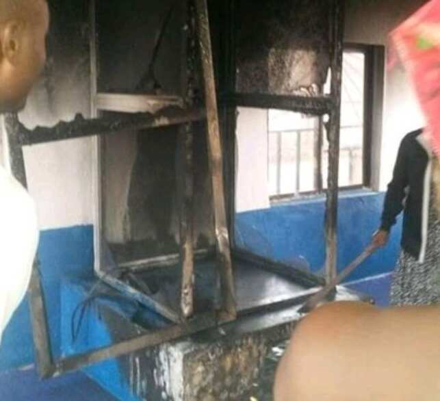 Lady allegedly sets Virgin Mary’s statue ablaze after morning Mass in Enugu