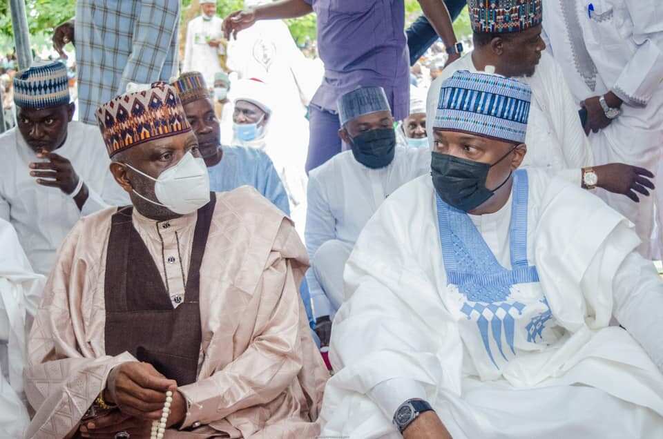 Bukola Saraki at Eid Ground