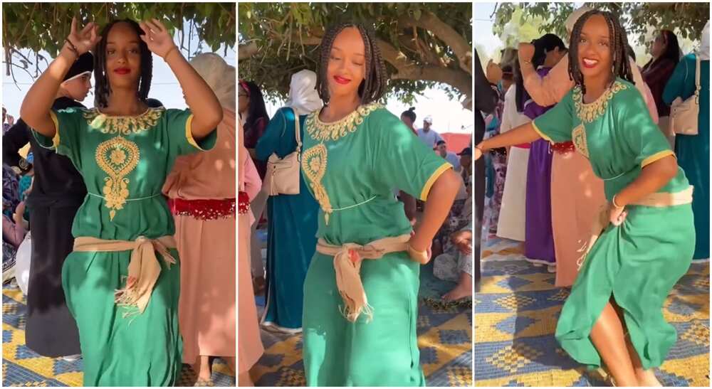 Photos of a beautiful lady posing for a dance. Photos of a beautiful lady posing for a dance.