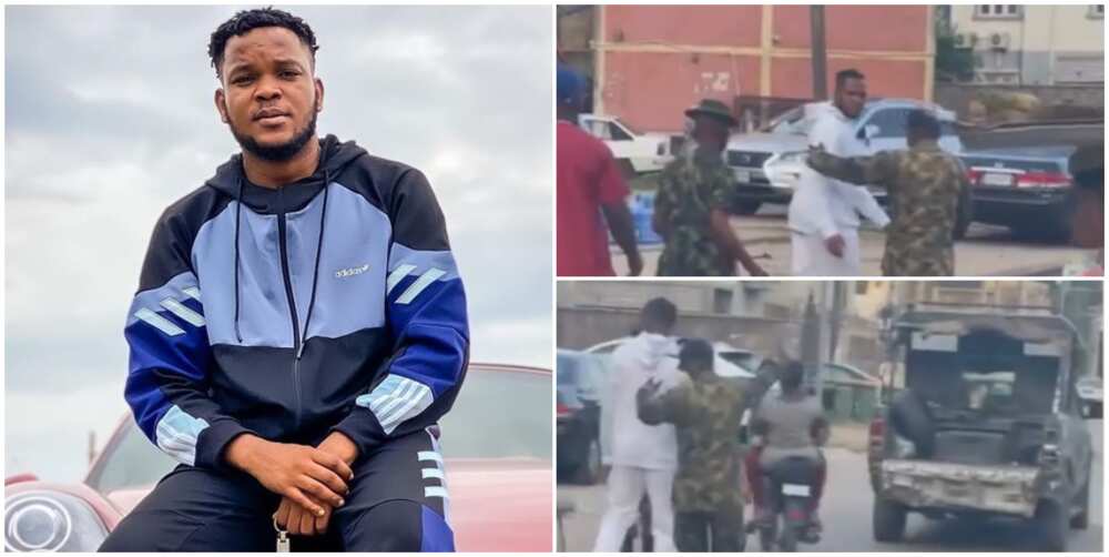 Military officers nab popular prankster Zfancy Military officers nab popular prankster Zfancy
