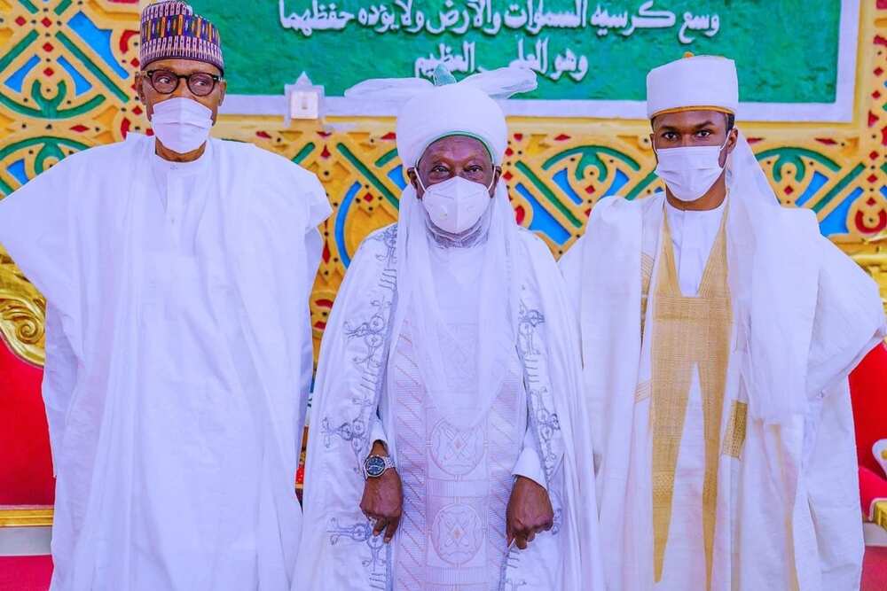 Shugaba Buhari, Sarkin Daura da Yusuf Buhari