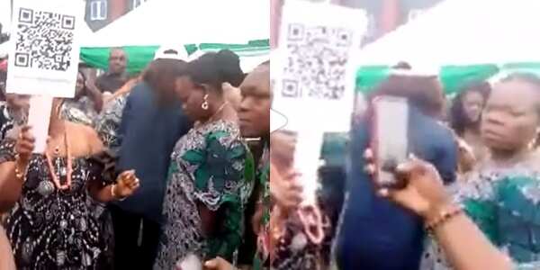 Bride Provides QR Code so Guests at her Wedding can "Spray" Her money digitally; Video Causes Stirs